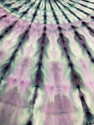 Dye under ice, incline fan fold. Photo credit: Scott Walker, Rad Dyes.