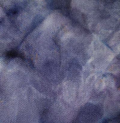 Cosmic Energy swatch dye under ice