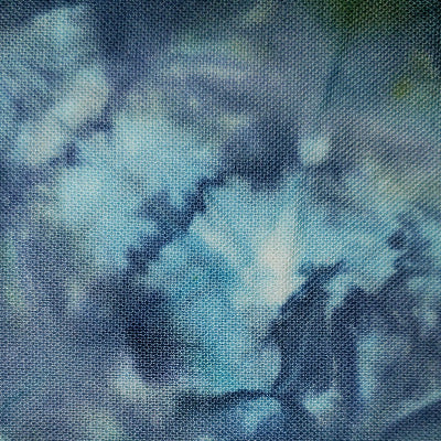 Dye over ice on quilting cotton.