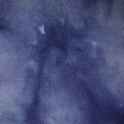 blue suede dye over ice