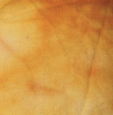 Scrunched, dye over ice.