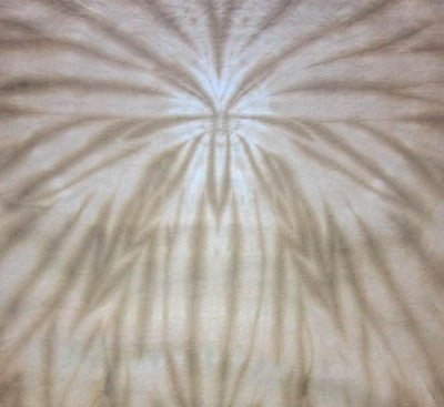 Spider fold, liquid dyed at 1tsp dye per 8oz water and 4 tsp dye per 8oz water. Photo credit: Cody Villalva.