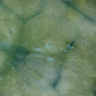 Scrunch, dye over ice. 