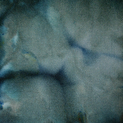 foggy lake dye over ice