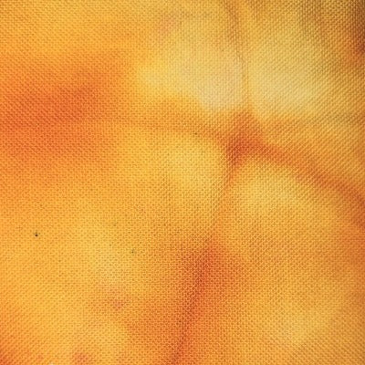 Scrunched, dye under ice.