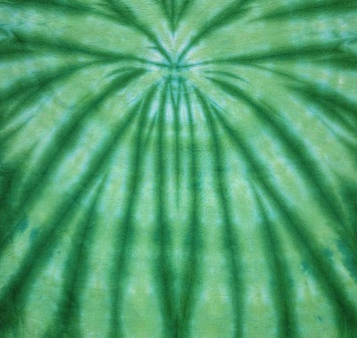 Spider fold, liquid dyed at 1tsp dye per 8oz water and 4 tsp dye per 8oz water. Photo credit: Cody Villalva.